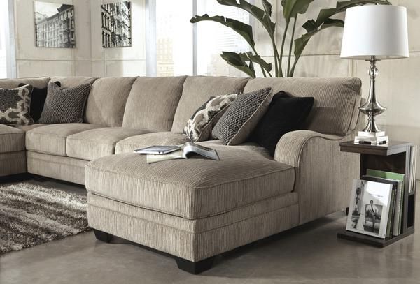 Katisha 4pc Sectional | Sectional, Furniture, At Home With Regard To 4pc Beckett Contemporary Sectional Sofas And Ottoman Sets (View 4 of 15)