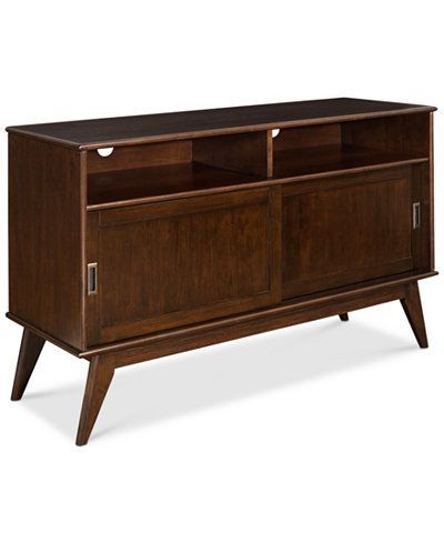 Kentler Mid Century Tall Tv Media Stand, Direct Ship With Regard To Recent Petter Tv Media Stands (Photo 12 of 15)