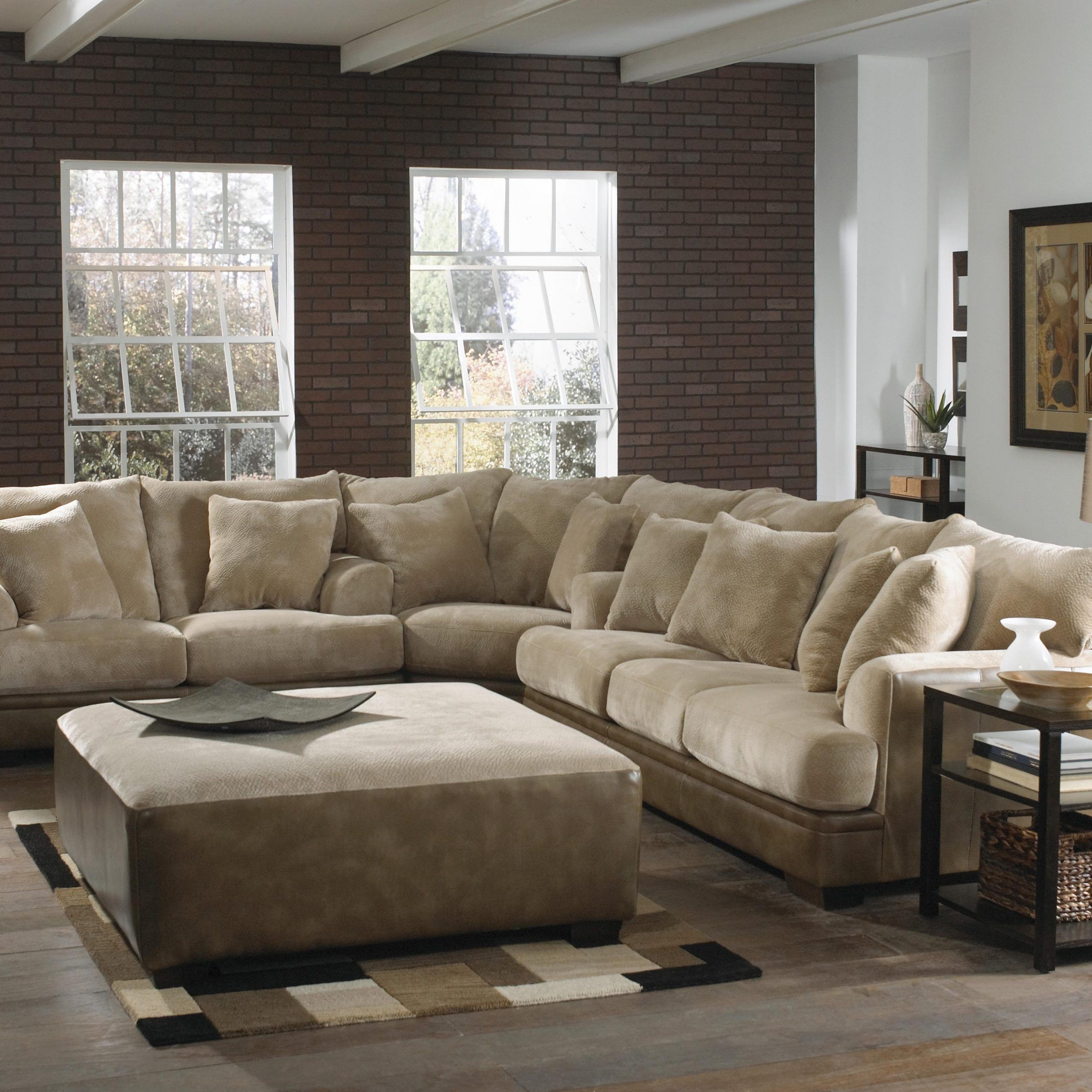 Large L Shaped Sectional Sofa With Left Side Loveseat With Hannah Left Sectional Sofas (View 8 of 15)
