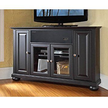 Latest Alexandria Corner Tv Stands For Tvs Up To 48" Mahogany Pertaining To Pin On Television Stands & Entertainment Centers (View 5 of 15)