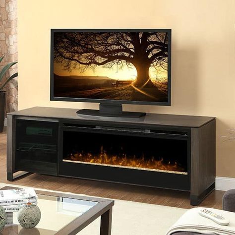 Latest Boston 01 Electric Fireplace Modern 79" Tv Stands With Hutchinson Infrared Electric Fireplace Entertainment (View 5 of 15)