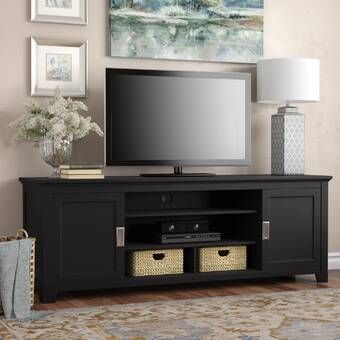 Latest Giltner Solid Wood Tv Stands For Tvs Up To 65" In Entertainment Center For Tvs Up To 70" With Electric (View 7 of 15)