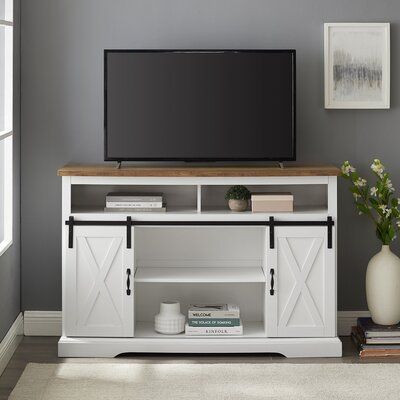 Laurel Foundry Modern Farmhouse Berene Tv Stand For Tvs Up Regarding Preferred Kemble For Tvs Up To  (View 5 of 15)