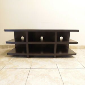 Laurier Tv Entertainment Cabinet Stand Expresso Oak 60 With 2018 Dillon Oak Extra Wide Tv Stands (View 8 of 15)
