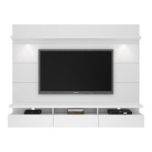 Liberty 63" Freestanding Entertainment Center With Inside Preferred Milano 200 Wall Mounted Floating Led 79" Tv Stands (View 3 of 15)