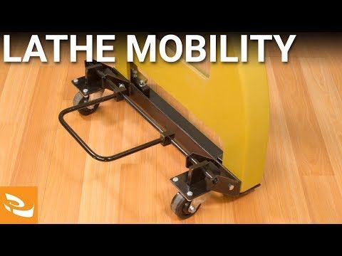 Lift Lock And Roll™(woodturning Lathe Roller System) – Youtube With Trendy Mobile Tv Stands With Lockable Wheels For Corner (View 15 of 15)