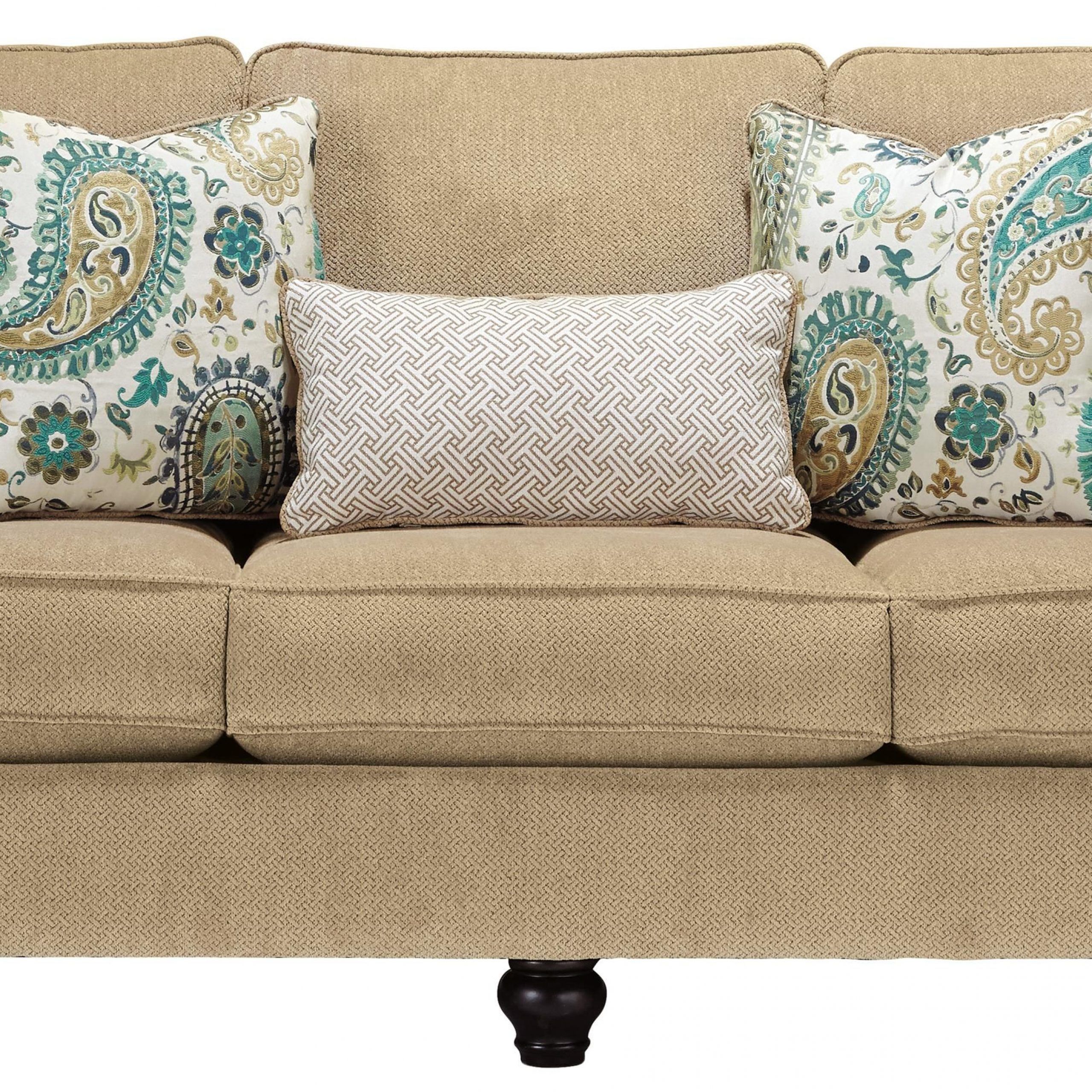 Lochian Sofa With Reversible Coil Seat Cushions & English Intended For Debbie Coil Sectional Futon Sofas (Photo 14 of 15)