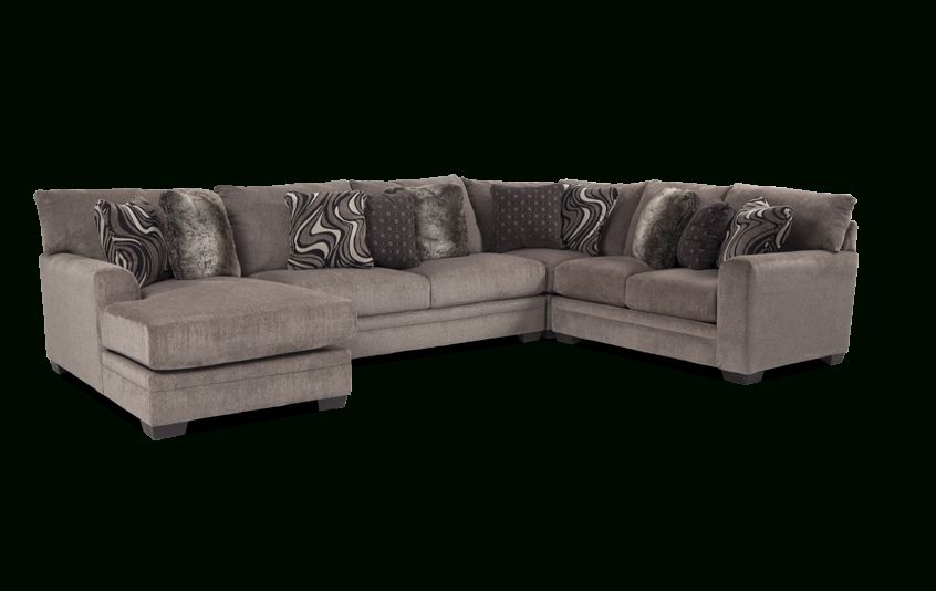 Luxe 4 Piece Right Arm Facing Sectional With Chaise | Bobs Pertaining To Kiefer Right Facing Sectional Sofas (View 7 of 15)