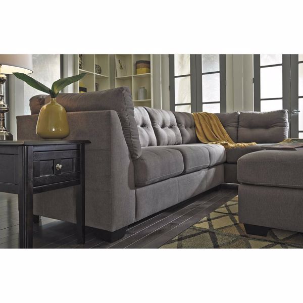 Maier Charcoal 2 Piece Sectional With Laf Chaise 4520016 Inside 2Pc Burland Contemporary Sectional Sofas Charcoal (View 15 of 15)