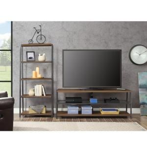 Mainstays Arris 3 In 1 Tv Stand For Televisions Up To 70 With Latest Mainstays Arris 3 In 1 Tv Stands In Canyon Walnut Finish (View 5 of 15)