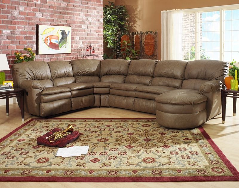 Manhattan 3 Piece Chaise Sectional In Smoke Color Leather Pertaining To 3Pc Miles Leather Sectional Sofas With Chaise (View 14 of 15)