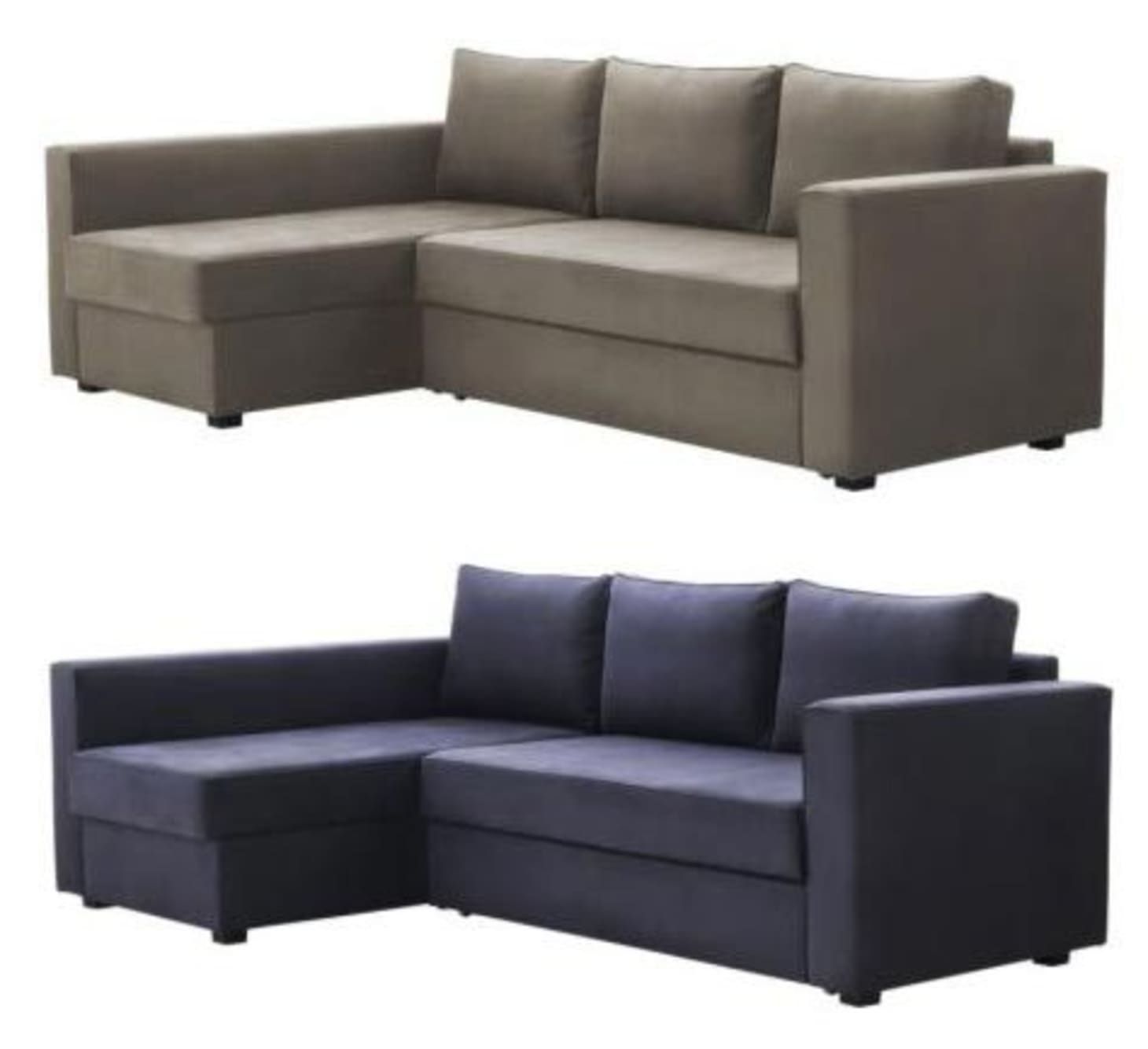 Manstad Sectional Sofa Bed & Storage From Ikea | Apartment In Celine Sectional Futon Sofas With Storage Reclining Couch (View 8 of 15)