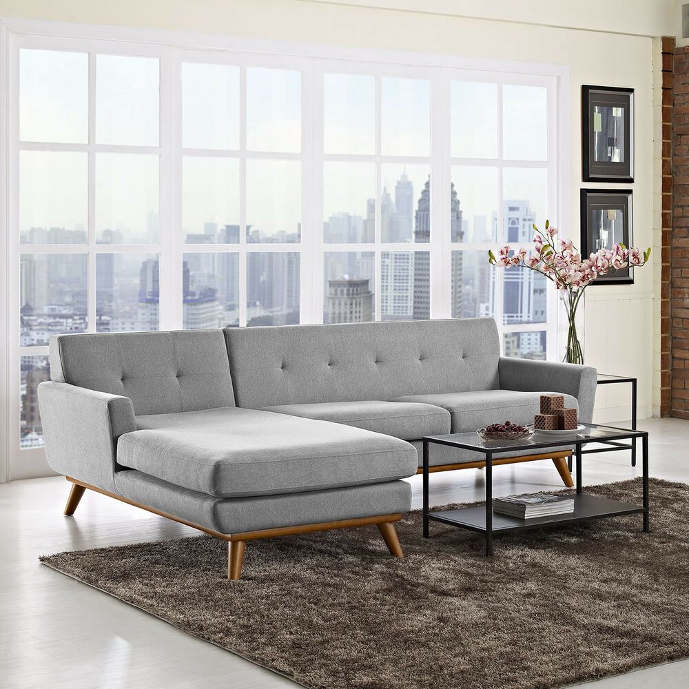 Featured Photo of Top 15 of Florence Mid-century Modern Left Sectional Sofas