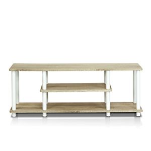 Most Current Furinno 2 Tier Elevated Tv Stands With Furinno Turn N Tube No Tools 3d 3 Tier Entertainment Tv (View 12 of 15)