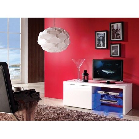 Most Current Zimtown Tv Stands With High Gloss Led Lights Pertaining To Lena Iii – High Gloss Tv Unit With Led Lights – Tv Stands (Photo 10 of 15)