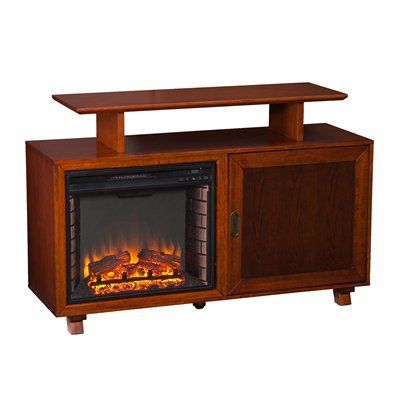 Most Popular Boston Tv Stands Pertaining To Boston Loft Furnishings Howington Electric Fireplace Media (View 1 of 15)