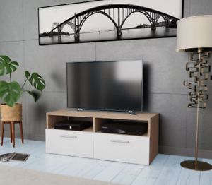 Most Popular Bromley White Wide Tv Stands With Small Oak Tv Stand Modern White Television Cabinet Media (Photo 4 of 15)
