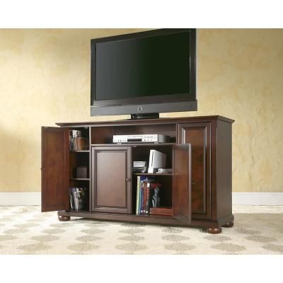 Most Popular Corner Tv Stands For Tvs Up To 60&quot; Within Crosley Alexandria 48 In (View 8 of 15)