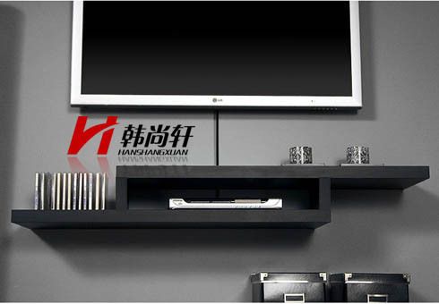 Most Popular Floating Tv Shelf Wall Mounted Storage Shelf Modern Tv Stands In Simple Clapboard Tv Set Top Box Cd Shelf Rack Wall Shelf (Photo 12 of 15)