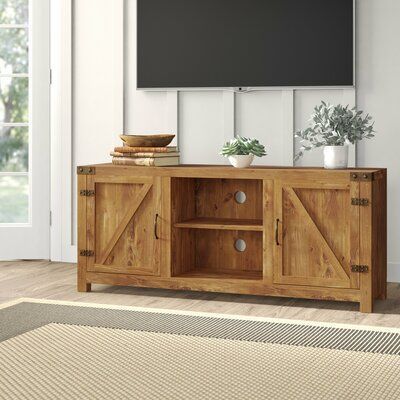 Most Popular Giltner Solid Wood Tv Stands For Tvs Up To 65" Intended For Trent Austin Design Adalberto Tv Stand For Tvs Up To  (View 14 of 15)
