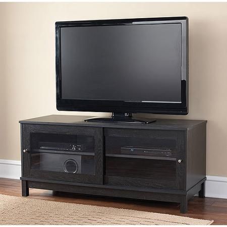 Most Popular Mainstays Parsons Tv Stands With Multiple Finishes Within Mainstays Tv Stand For Tvs Up To 55", Multiple Finishes (View 6 of 15)