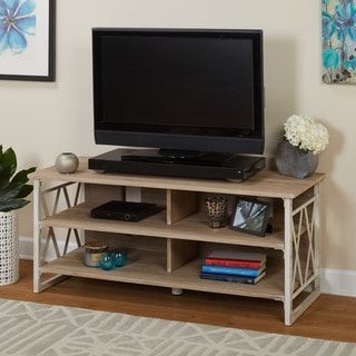 Most Recent Industrial Tv Stands With Metal Legs Rustic Brown For Tv Stands Entertainment Centers – Overstock Shopping – The (View 5 of 15)