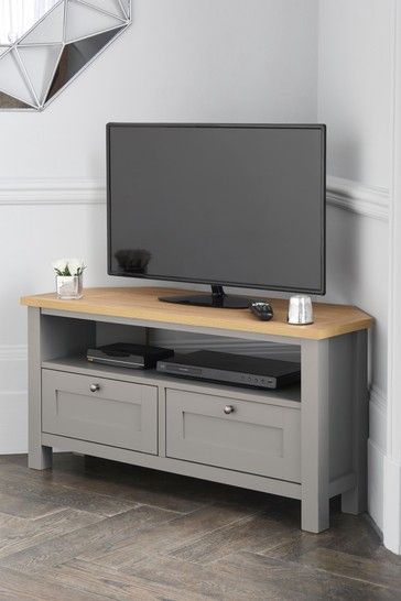Most Recently Released Fulton Oak Effect Wide Tv Stands For Buy Malvern Corner Tv Stand From The Next Uk Online Shop (View 6 of 15)