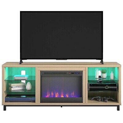 Most Recently Released Jackson Wide Tv Stands In Ameriwood Home Lumina Fireplace Tv Stand For Tv Up To  (View 6 of 15)
