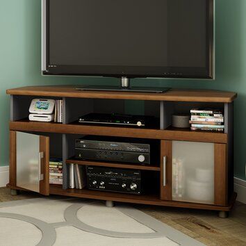 Most Recently Released Mclelland Tv Stands For Tvs Up To 50&quot; With South Shore City Life Corner Tv Stand For Tvs Up To  (View 15 of 15)