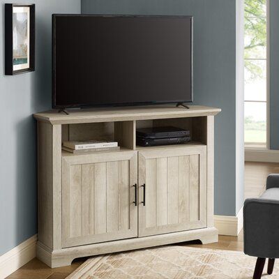 Most Up To Date Corner Entertainment Tv Stands For Corner Tall Tv Stands & Entertainment Centers You'Ll Love (View 4 of 15)