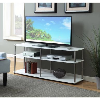 Most Up To Date Tier Entertainment Tv Stands In Black In Rent To Own Convenience Concepts Designs 2go Black (Photo 5 of 15)