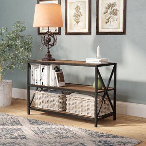Most Up To Date Tiva Oak Ladder Tv Stands Within Rustic Slat Design Storage Manufactured Wood Bucket In (Photo 9 of 15)