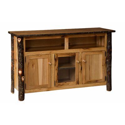 Newest Kamari Tv Stands For Tvs Up To 58" Within Chelsea Home Haden Solid Wood Tv Stand For Tvs Up To  (View 13 of 15)