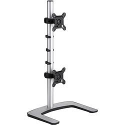 Newest Upright Tv Stands Within Atdec Visidec Vfs Dv Freestanding Vertical Mount For Dual (Photo 10 of 15)