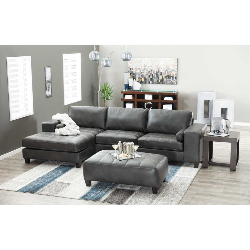 Nokomis 2 Piece Sectional With Raf Chaise – Indy Best Intended For Evan 2 Piece Sectionals With Raf Chaise (View 15 of 15)