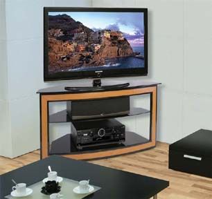 Object Moved Pertaining To Well Liked Space Saving Black Tall Tv Stands With Glass Base (Photo 2 of 15)