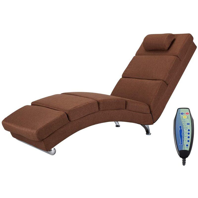Orren Ellis Power Reclining Heated Full Body Massage Chair For Navigator Power Reclining Sofas (View 11 of 15)