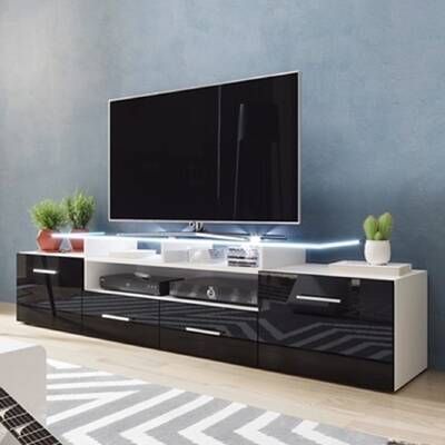Orren Ellis Priebe Entertainment Center For Tvs Up To 75 Pertaining To Fashionable Tv Mount And Tv Stands For Tvs Up To 65&quot; (View 2 of 15)