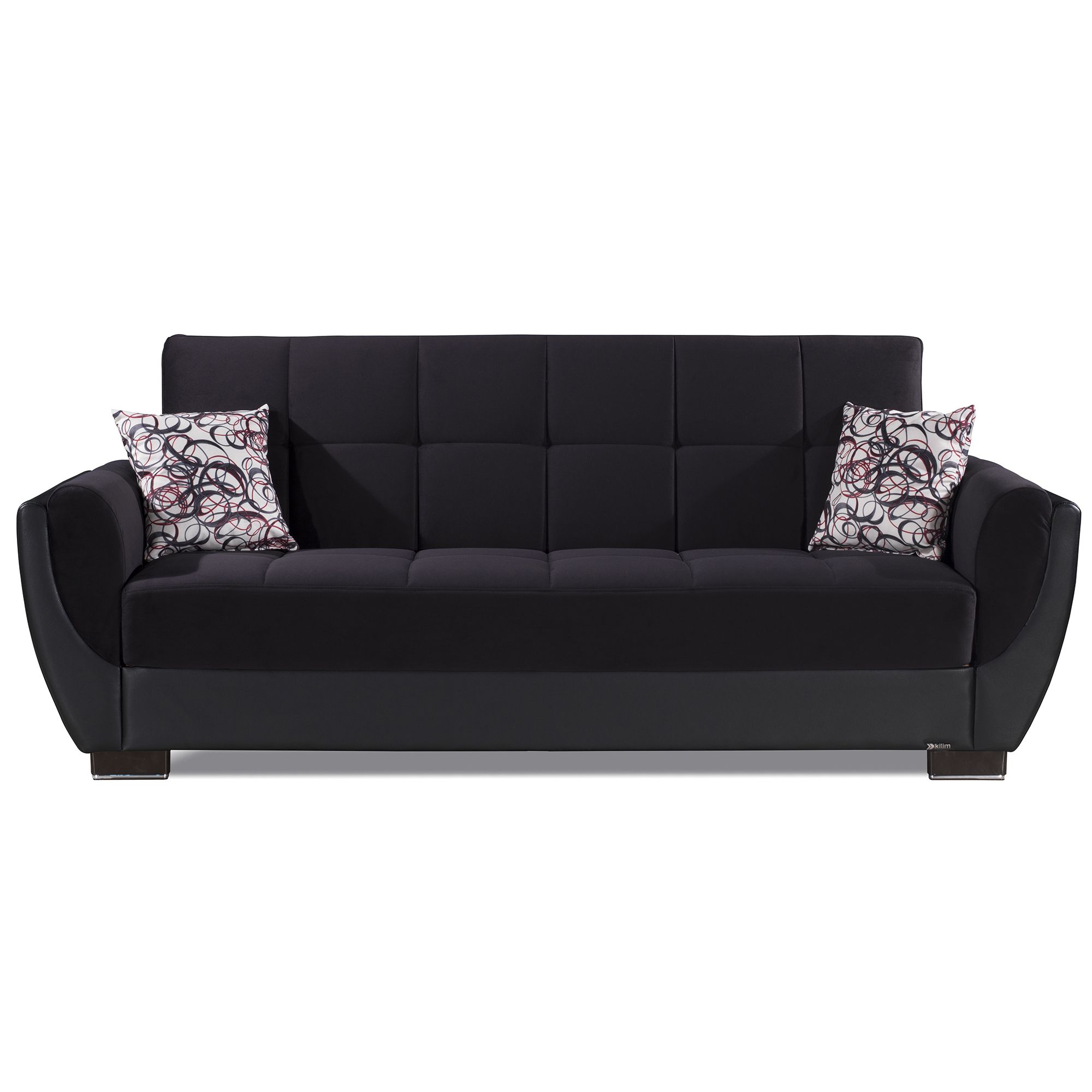 Ottomanson Armada Air Fabric Upholstery Sleeper Sofa Bed In Prato Storage Sectional Futon Sofas (View 6 of 15)