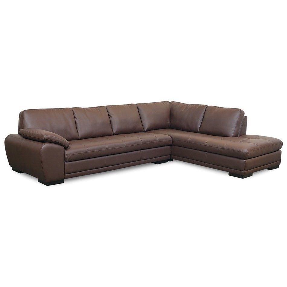 Palliser Miami Contemporary 2 Piece Sectional With Corner In 2pc Burland Contemporary Chaise Sectional Sofas (Photo 5 of 15)