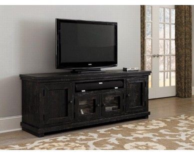 Pin On Tv Stand With Most Recent Modern Tv Stands In Oak Wood And Black Accents With Storage Doors (View 12 of 15)