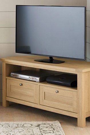 Popular Fulton Oak Effect Wide Tv Stands Pertaining To Buy Malvern Corner Tv Stand From The Next Uk Online Shop (View 4 of 15)