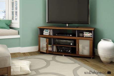 Popular Tv Stands For Tvs Up To 50&quot; Throughout South Shore City Life Corner Tv Stand, For Tvs Up To 50 (Photo 4 of 15)