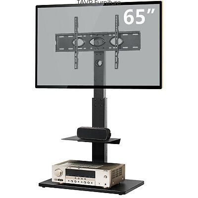 Preferred Paulina Tv Stands For Tvs Up To 32" Throughout Swivel Floor Tv Stand With Mount For Most 32" 65" Flat (View 3 of 15)