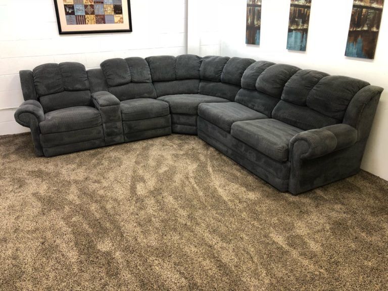 (reserved) #1284  3 Piece Blue Chenille Reclining With Hugo Chenille Upholstered Storage Sectional Futon Sofas (View 7 of 15)