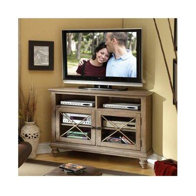 Riverside Furniture Coventry Corner Tv Stand & Reviews Within Recent Conrad Metal/Glass Corner Tv Stands (View 3 of 15)