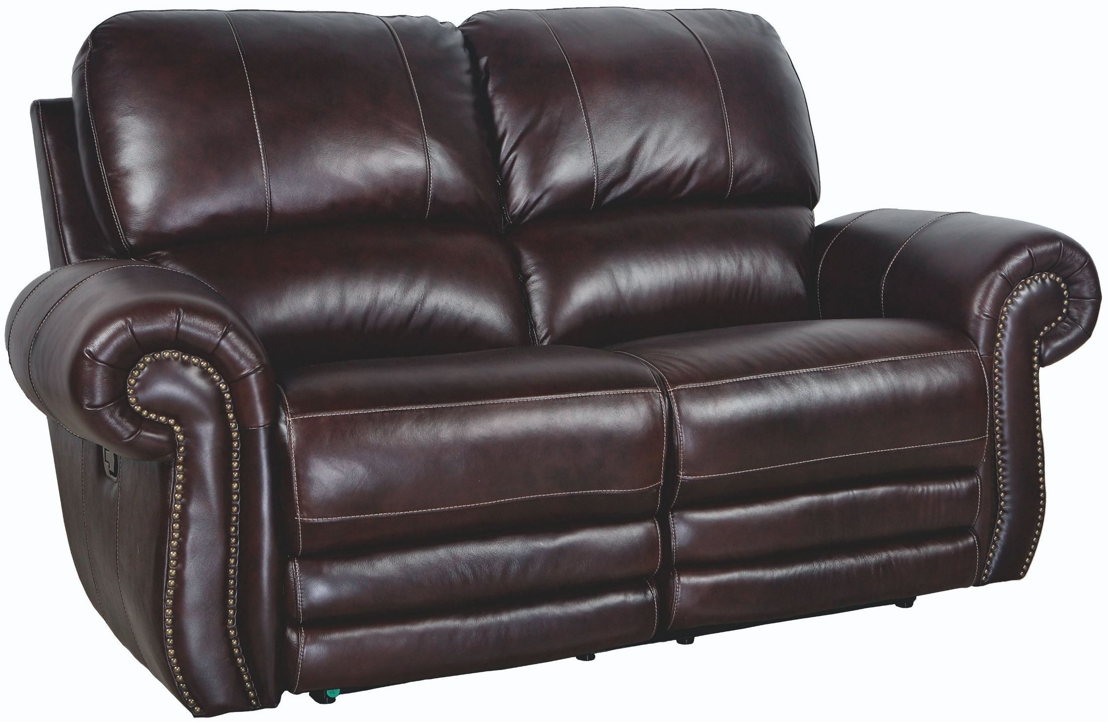 Rossi Dark Brown Power Reclining Loveseat From New Classic Regarding Expedition Brown Power Reclining Sofas (View 1 of 15)