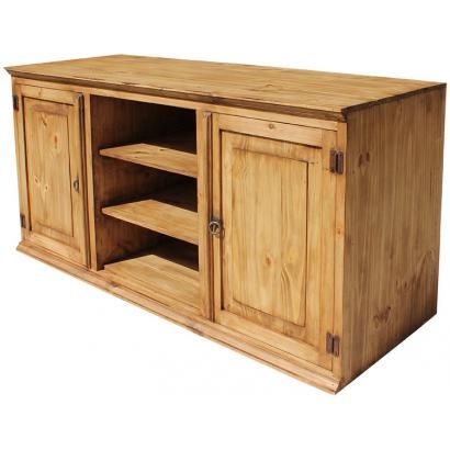 Rustic Pine Collection – Tecate Tv Stand – Com315 In Most Popular Rustic Tv Stands For Sale (Photo 13 of 15)