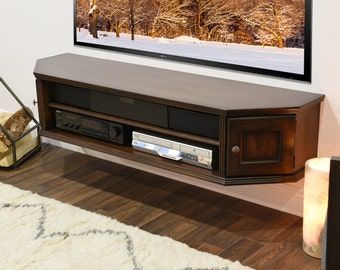 Rustic Reclaimed Wood Tv Stand Pallet Barn Wood Style In Trendy Modern Farmhouse Fireplace Credenza Tv Stands Rustic Gray Finish (View 11 of 15)