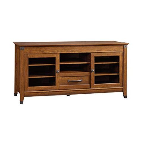 Sauder Carson Forge Entertainment Credenza, For Tv S Up To In Best And Newest Ameriwood Home Carson Tv Stands With Multiple Finishes (View 15 of 15)